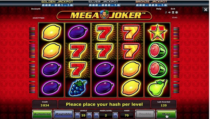 Mega Joker-portens anbefaling