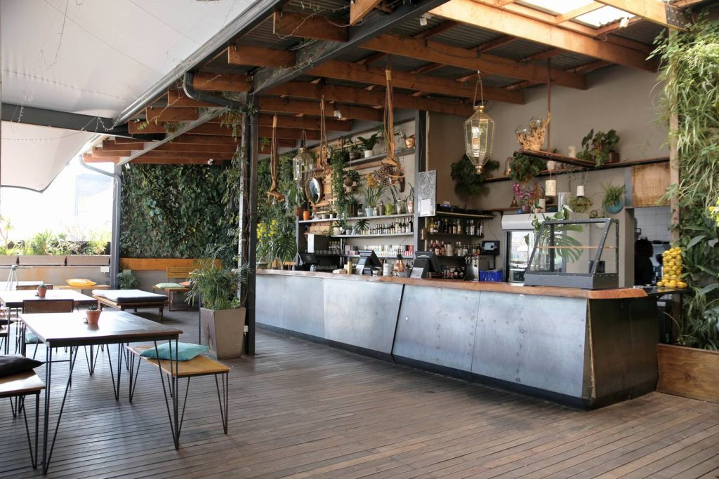 back of venue living room