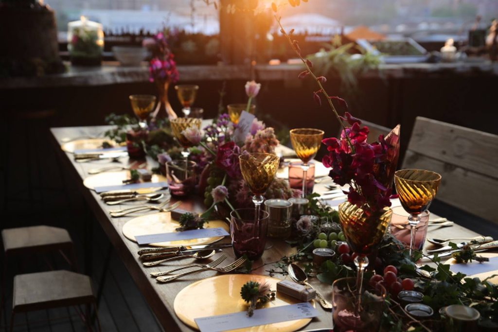 beautiful harvest table decor living room design