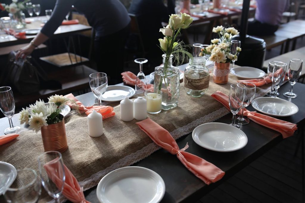 elegant table decor living room design