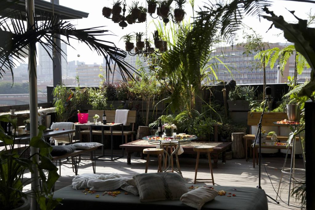 mixed seating chilled event living room